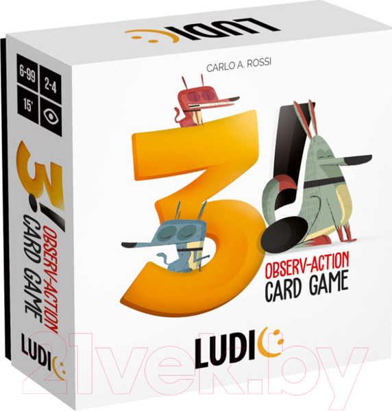 Изображение товара Настольная игра Ludic Три! / MU55478