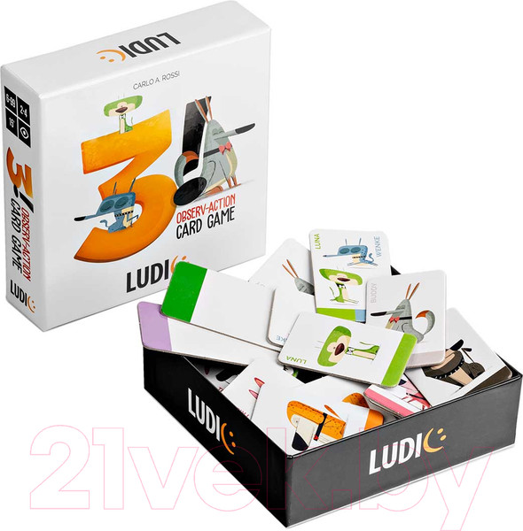 Изображение товара Настольная игра Ludic Три! / MU55478