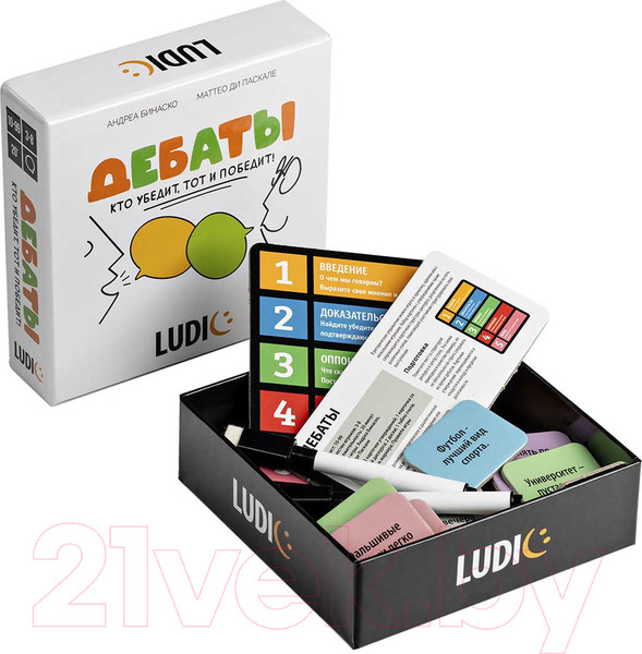 Изображение товара Настольная игра Ludic Дебаты / RU58035