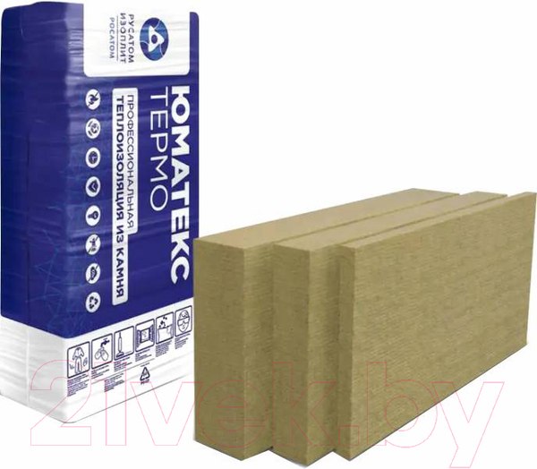 Изображение товара Минеральная вата Umatex Termo Smart 50x610x1220мм (11.91м.кв)