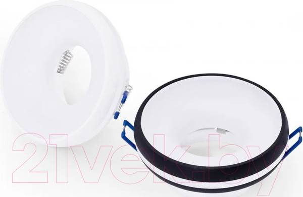 Изображение товара Точечный светильник Ambrella MR16 TN3322 SBK/FR (черный песок/белый матовый)