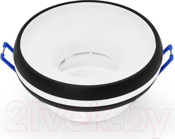 Изображение товара Точечный светильник Ambrella MR16 TN3322 SBK/FR (черный песок/белый матовый)