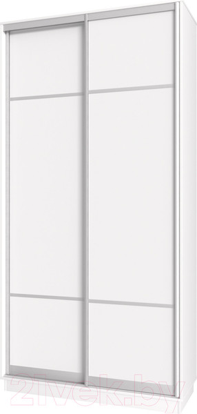Изображение товара Шкаф-купе НК Мебель Fix 2-х дверный / 98609590 (белый)