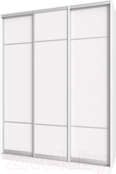 Изображение товара Шкаф-купе НК Мебель Fix 3-х дверный / 98609595 (белый)