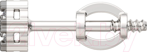 Изображение товара Серьги из белого золота ZORKA 3D00159.14K.W (с бриллиантами)