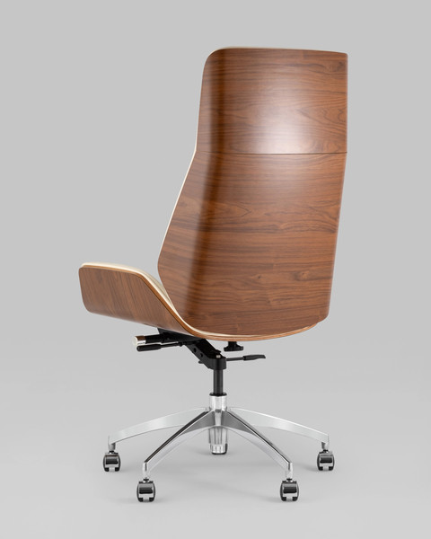 Изображение товара Кресло офисное TopChairs Crown SN A312-A 8383-1 Walnut Back (бежевый)
