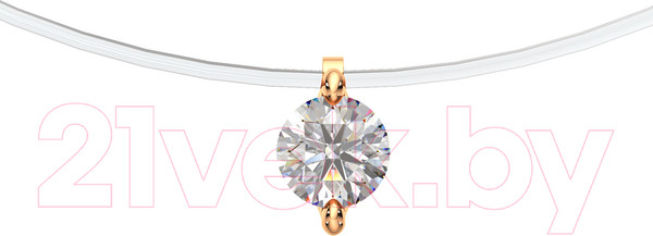 Изображение товара Колье из розового золота ZORKA 580003.1.14K.R (40см, с фианитом)