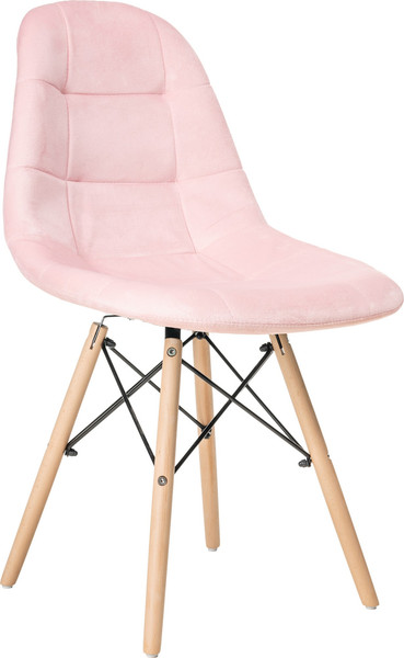 Изображение товара Стул Mio Tesoro Элма (розовый/дерево)