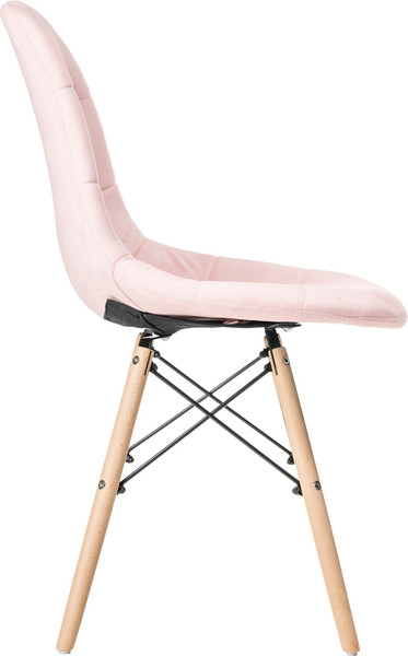 Изображение товара Стул Mio Tesoro Элма (розовый/дерево)