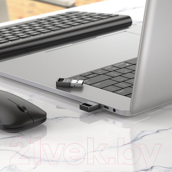 Изображение товара Bluetooth-адаптер Borofone DH8 USB - Bluetooth 5.1 (черный)