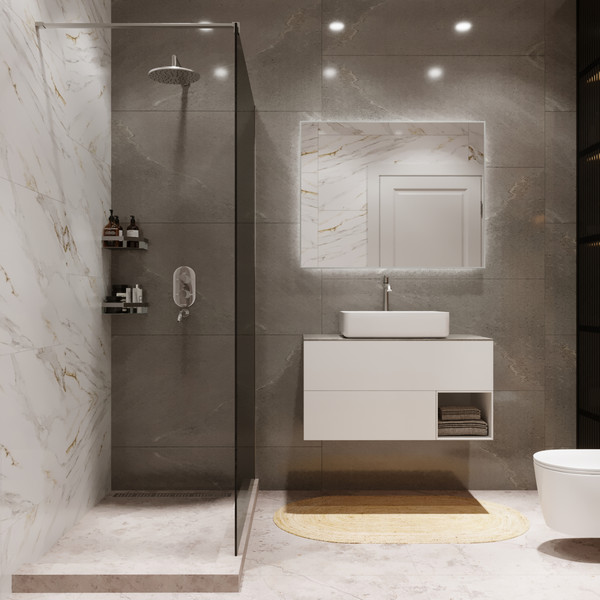 Изображение товара Душевая стенка Benetto BEN-602 SLT 90x200