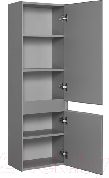 Изображение товара Шкаф-полупенал для ванной Акватон Форест / 1A278603FR4D0 (туманный серый)