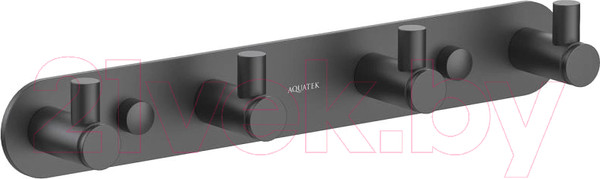 Изображение товара Крючок для ванной Aquatek Европа AQ4123MB (черный матовый)