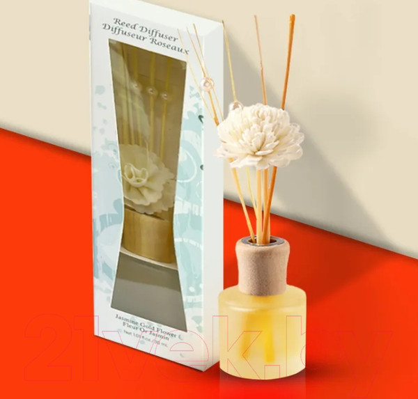 Изображение товара Аромадиффузор Miniso Reed Diffuser. Jasmine Gold Flower 0325