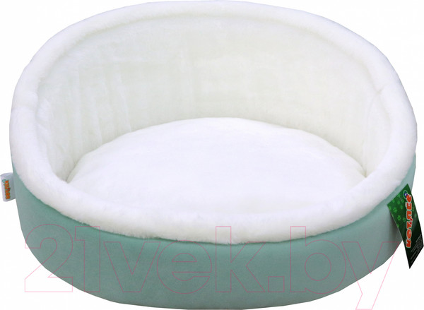 Изображение товара Лежанка для животных Кот и Пёс Сильвия №3 / Л6355ММх-ПС (зеленый)