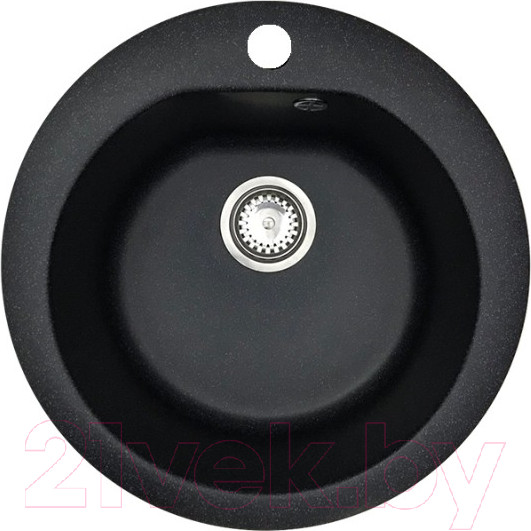 Изображение товара Мойка кухонная со смесителем БелЭворс Nika + Like F8007122 (черный)