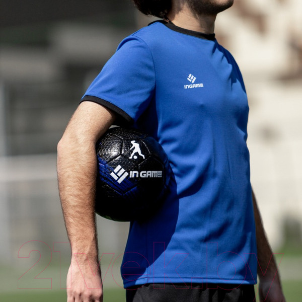 Изображение товара Футболка игровая футбольная Ingame M (синий)