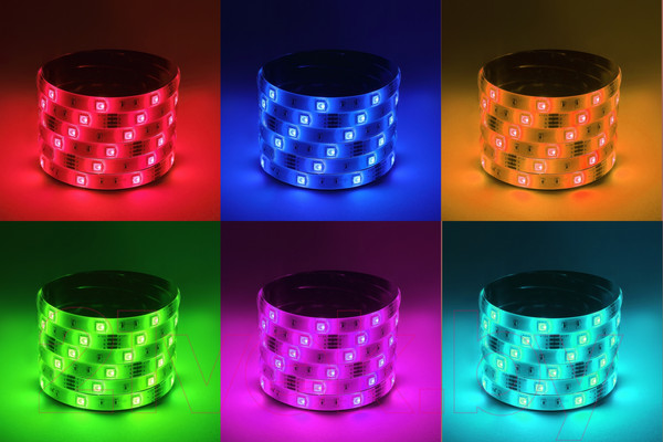 Изображение товара Светодиодная лента ЭРА LS5050-7.2-30-12-RGB-IP65-1 year-5m RGB / Б0059918
