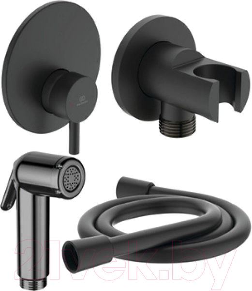 Изображение товара Гигиенический душ со смесителем Ideal Standard BD651XG (черный матовый)