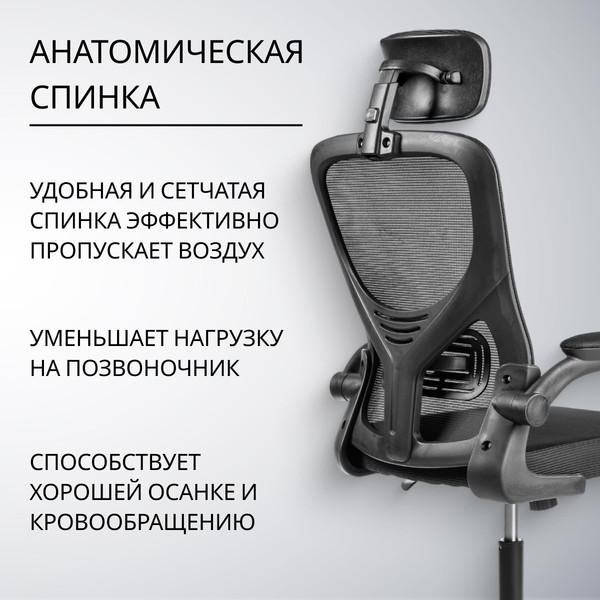 Изображение товара Кресло офисное Mio Tesoro Каприс (черный)