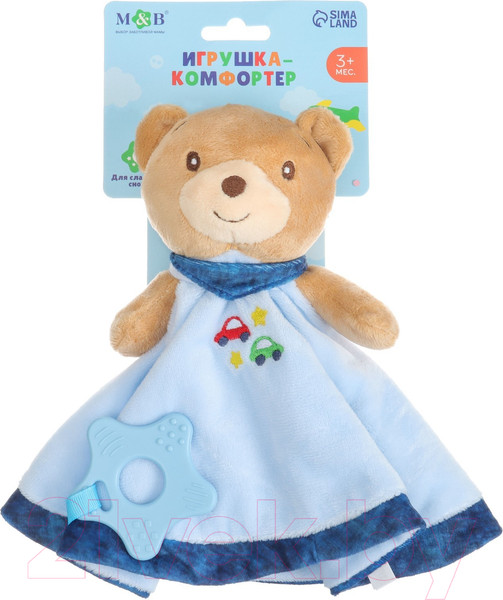 Изображение товара Мягкая игрушка Mum&Baby Комфортер Мишка / 9912205