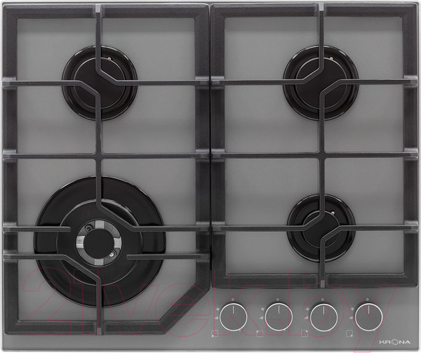 Изображение товара Газовая варочная панель Krona Mysterium gh 60 GR / КА-00007243