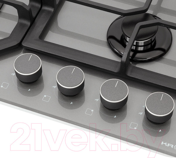 Изображение товара Газовая варочная панель Krona Mysterium gh 60 GR / КА-00007243