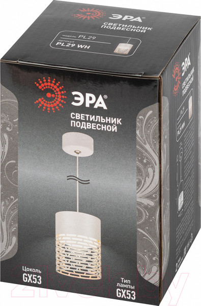 Изображение товара Потолочный светильник ЭРА PL29 WH / Б0061374