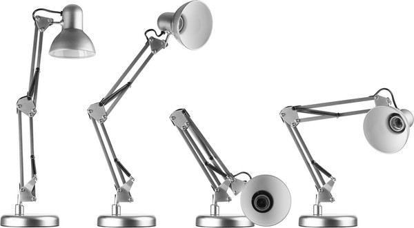 Изображение товара Настольная лампа Sundays Home SM-800A (серебристый)