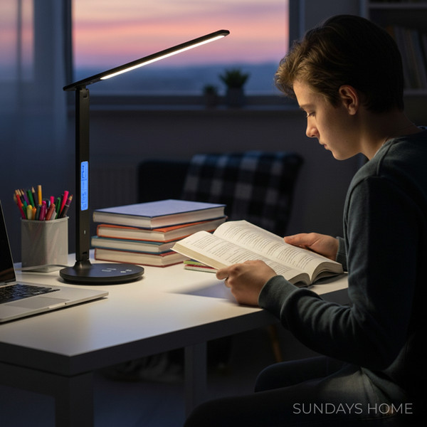 Изображение товара Настольная лампа Sundays Home SM-862 QI (черный)