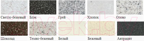 Изображение товара Мойка кухонная со смесителем БелЭворс Mila L + Like F8007122 (черный)