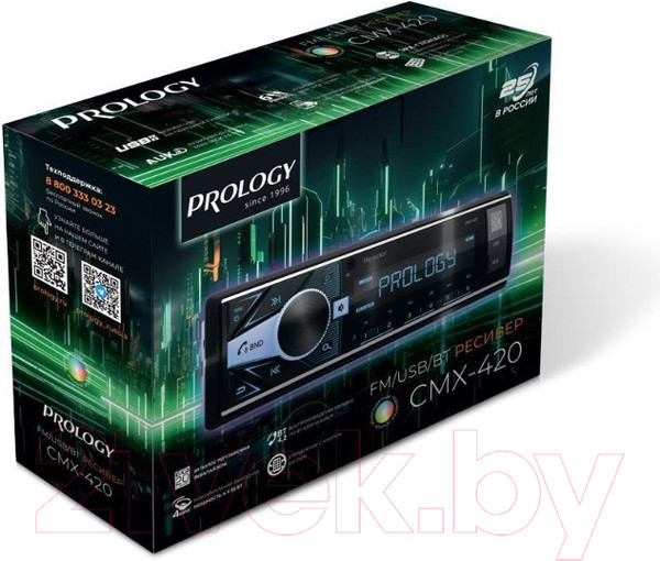 Изображение товара Бездисковая автомагнитола Prology CMX-420