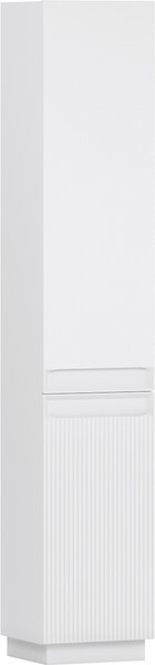 Изображение товара Шкаф-пенал для ванной Belux Базель П 35 (18, белый матовый)