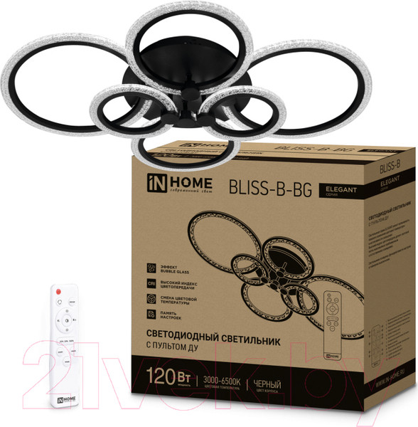 Изображение товара Потолочный светильник INhome Elegant Bliss-B-BG / 4690612051857