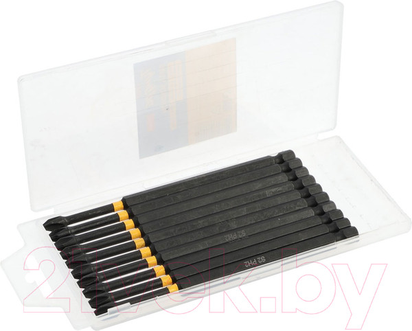 Изображение товара Набор бит Tundra Профи. Torsion S2 PH2x127мм / 9935335 (10шт)