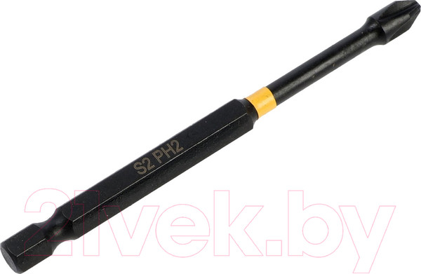 Изображение товара Набор бит Tundra Профи. Torsion S2 PH2x90мм / 9935334 (10шт)