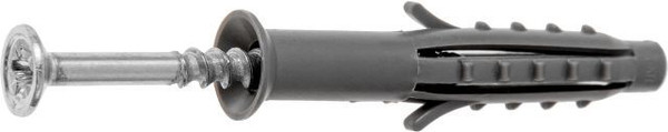 Изображение товара Дюбель-гвоздь Starfix Потайной с усом 6х40 / SMC3-18216-200 (200шт, полипропилен)