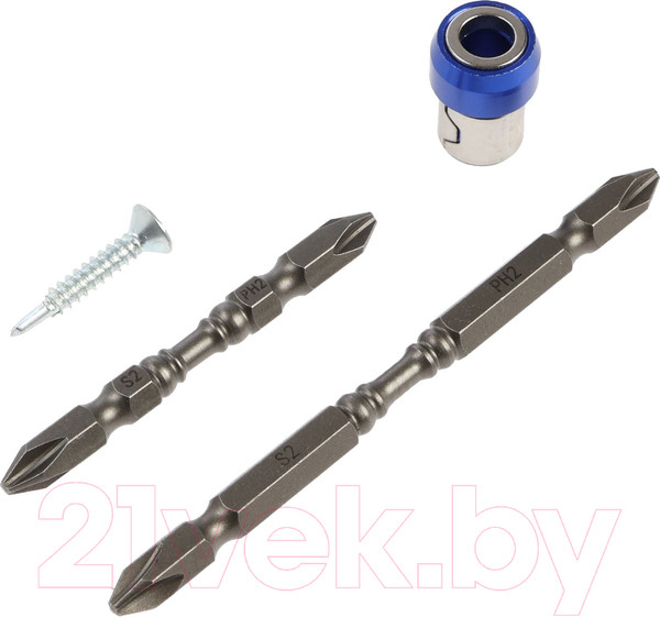 Изображение товара Набор бит Tundra S2 PHx65/100 / 9935342 (2шт)