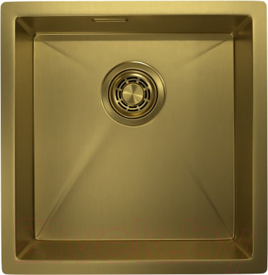 Изображение товара Мойка кухонная GRANULA GR-4445U (золото сатин)