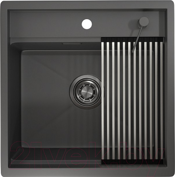 Изображение товара Мойка кухонная GRANULA KS-5051 (графит матовый)