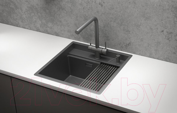 Изображение товара Мойка кухонная GRANULA KS-5051 (графит матовый)