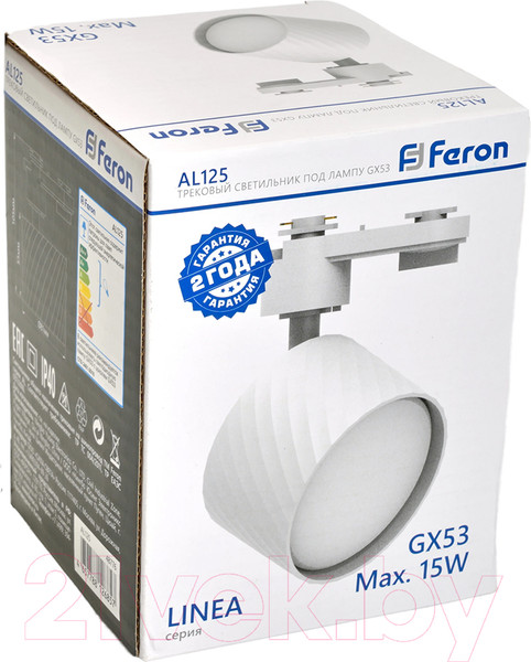 Изображение товара Трековый светильник Feron AL125 / 48776