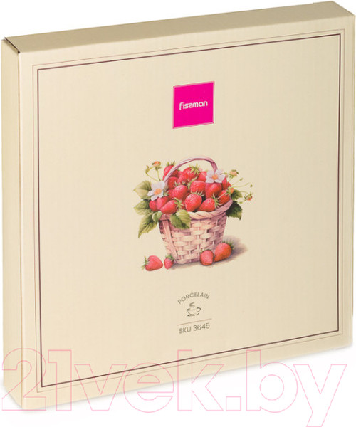 Изображение товара Набор тарелок Fissman Floriana 3645 (2шт)