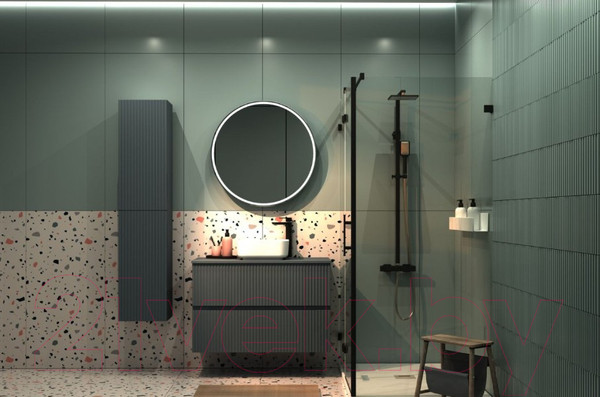 Изображение товара Тумба под умывальник Aquanet Джейн 60 / 313300 (маренго)