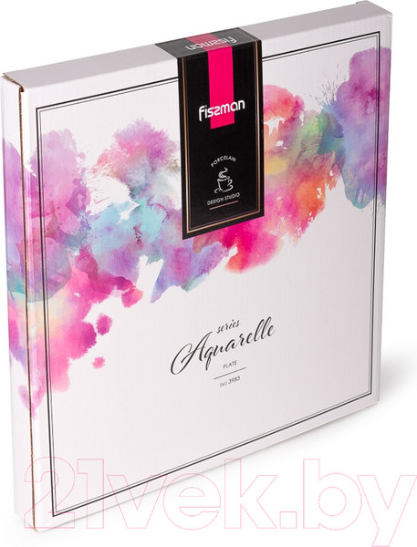 Изображение товара Тарелка столовая обеденная Fissman Aquarelle 3983