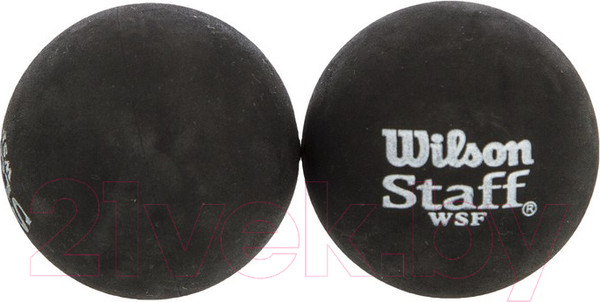 Изображение товара Набор мячей для сквоша Wilson Staff Squash 2 Ball / WRT617600