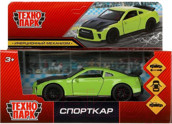 Изображение товара Автомобиль игрушечный Технопарк Спорткар / 2001C106-R