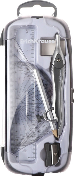 Изображение товара Готовальня Erich Krause Classic / 61438 (серый)