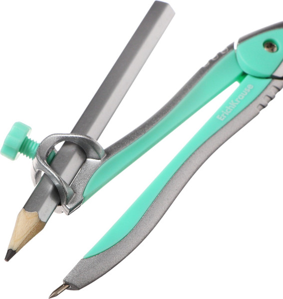 Изображение товара Готовальня Erich Krause Pastel Bloom / 61440 (зеленый)