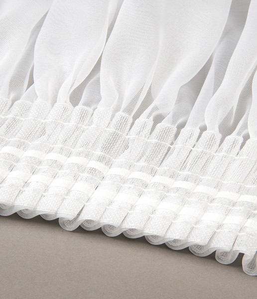 Изображение товара Гардина LEGRAND Зена 500x260 / 58131349 без утяжелителя (белый)